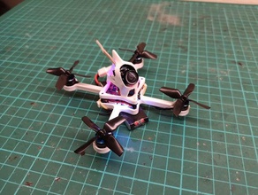 95mm xmicro racer 100mm r c vehicles 0703 0802 90mm beecore betaflight canopy cyberpunk 2077 drone fpv frame micro microdrone motor quadcopter qx95 snapper snapper7 tiny whoop wheel 3d print model - Mito3D