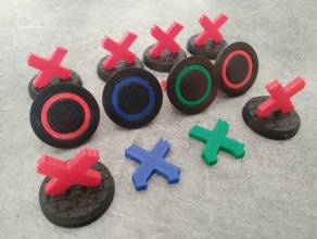 zombicide 3d obiettivi giocattolo & accessori di gioco 3d print model - Mito3D