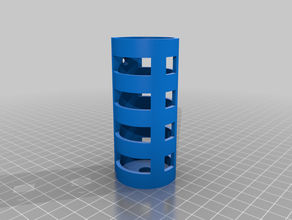 comb holder bathroom organizer container kamm 3d print model - Mito3D