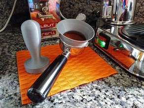 caffè imbuto parametrico di stabilità-ehnancing rim cucina & sala da pranzo 3d print model - Mito3D