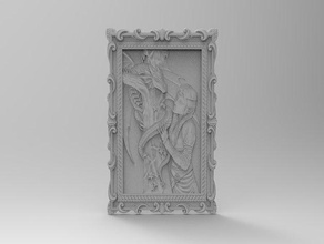 kız ejderha cnc ev gereçleri 3d print model - Mito3D
