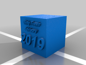 marley- minty fresh 3d printing cube 3d print model - Mito3D