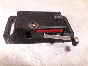 micro switch v156 holder parts 3d print model - Mito3D