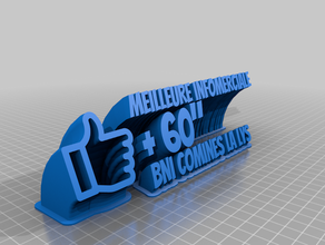 meilleure info 01 office customized 3d print model - Mito3D