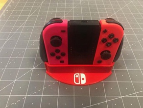 nintendo switch joy-con holder stand video games 3d print model - Mito3D