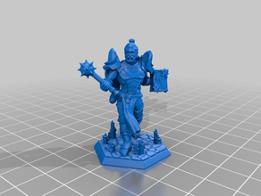 bokril games dnd miniature heroic scale 3d print model - Mito3D