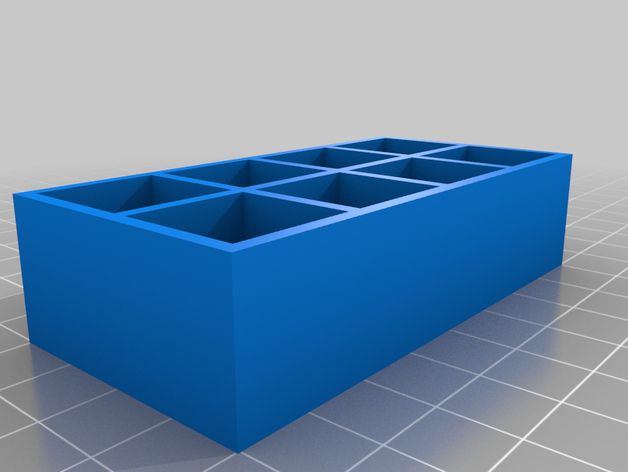 kallax 8-compartment library - oyuncak k t phane toys & games ikea 3D print model - Mito3D