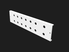 yusynth - frontpanel logisch Musik front-panel modular synth synthesizer 3d print model - Mito3D