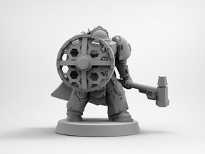battle brother - commander toys & games 3d print model - Mito3D