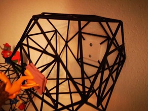 ikea lindrande Wand montieren Dekor Wandhalter die Wandmontage 3d print model - Mito3D