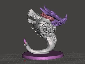 zonebrainbug Kreaturen Tyraniden 3d print model - Mito3D