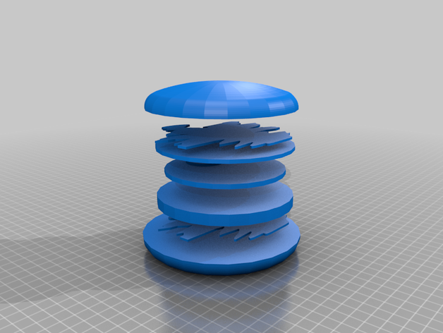 ei-burger Küche und Esszimmer Essen 3D print model - Mito3D