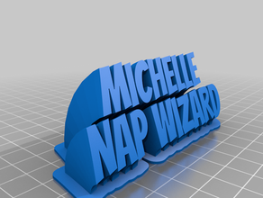 michelle 02 office customized 3d print model - Mito3D