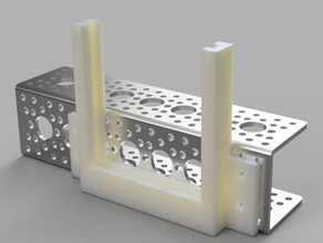 skystone alliance marker holder actobotics hole pattern robotics first ftc 3d print model - Mito3D