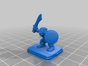 battle masters - goblins chaos-Armee Spielzeug & game Zubehör Kampfmeister chaos 3d print model - Mito3D