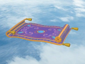 alfombra voladora aladdin calico critter la a volar los niños mágica playmobil sylvanian families de juguete 3d print model - Mito3D