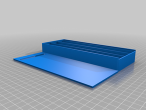 alisa pen-caixa recipientes personalizado 3d print model - Mito3D