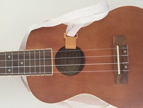ukulele a tracolla audio 3d print model - Mito3D