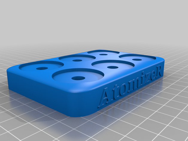 atomizer stand organization 3D print model - Mito3D