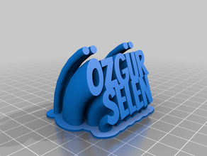 ozgur office customized 3d print model - Mito3D