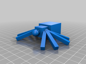 minecraft spider giochi 3d print model - Mito3D