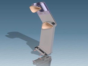 titular de paraguas para caminar marco d ambulateur parapluie walker 3d print model - Mito3D