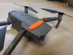 dji mavic 2 enterprise tampa de montagem r c veículos anexo câmera suporte drone empresa monte o zoom 3d print model - Mito3D