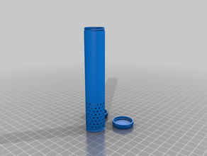 il mio pennello tubo di viaggio organizzazione su misura 3d print model - Mito3D