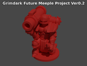 grimdark futuro - 15mm meeple progetto ver02 giochi e giocattoli scala onepagerules 3d print model - Mito3D