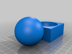 cube sphere - grand cercle les mathématiques 3d print model - Mito3D