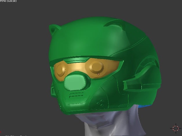 halo 5 - azeite de capacete traje 3D print model - Mito3D