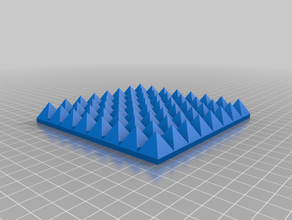 piramit çini boyama, minyatür sanat araçları Minyatürler mm model resim 3d print model - Mito3D