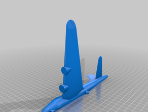 boeing b-17 flying fortress bomber mobile jouets & accessoires de jeux 3d print model - Mito3D