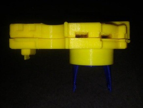 beyblade lanzador de doble giro plástico gen ver juegos y juguetes bakuten la 3d print model - Mito3D