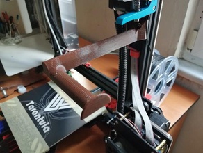 tevo tarantula spool holder 3d printer parts filament spoolholder 3d print model - Mito3D