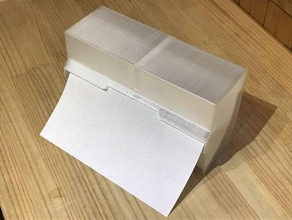toalha de papel caixa cozinha e sala jantar mão 3d print model - Mito3D