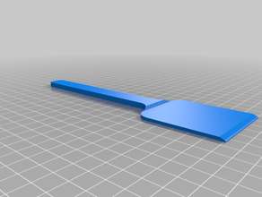 impression d'écran en spatules des outils à main 3d print model - Mito3D