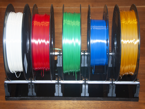 bobine de filament titulaire la mosaïque palette 3d print model - Mito3D