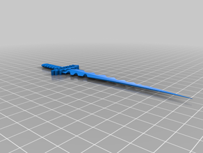 sunset üstün kılıç 3d baskı 3d print model - Mito3D