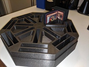 cubo magico scatola di immagazzinaggio - octobox giocattolo & accessori gioco 360 card deck box ponte titolare magia la raccolta mtg manica carta 3d print model - Mito3D