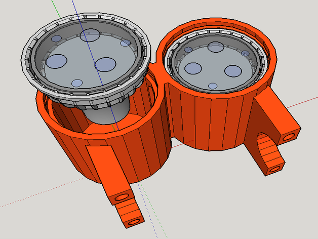 bisiklet ışık spor ve açık hava 3D print model - Mito3D