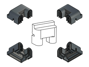 ikea algot rail de montage des guides les pièces rechange le remplacement pièce l'ingénierie inverse 3d print model - Mito3D