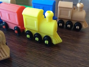 train 3d printing 3d print model - Mito3D