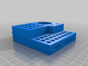 pegboard holder k pper tool holders & boxes 3d print model - Mito3D