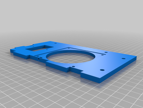 folgertech ft-6 parte posterior del tablero eléctrico Impresora 3d de las piezas ft6 3d print model - Mito3D