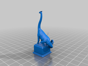 no man's sky diplo estatua de réplica modelos dinosaurio hola los juegos 3d print model - Mito3D