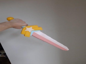 steven universe connie's sword collapsing 3d printing 3d print model - Mito3D