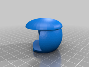 rounded table corner household supplies 3dprintable childproof safe tabletop 3d print model - Mito3D