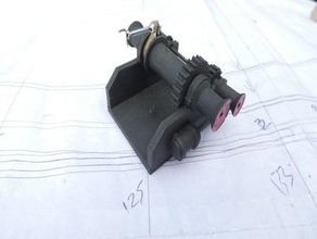 1 24 semi escala do vapor guincho r c veículos barco molinete 3d print model - Mito3D