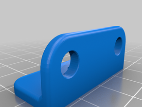 plátano socket 90deg de la superficie los montes electrónica 3d print model - Mito3D